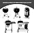 only fire BBQ Griddle and Grate Combo Kit for Weber 22 inch Kettle Charcoal Grills