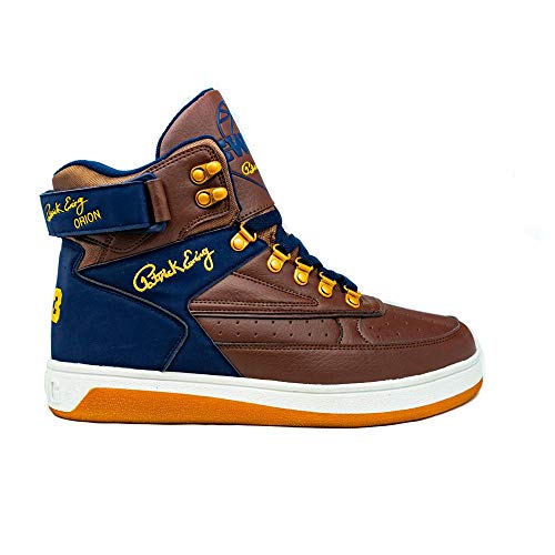 patrick ewing shoes brown