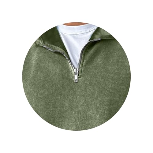 Thatrich Hooded Sweatshirt Men Zipper with Pockets Acid Washed Vintage Hoodies Casual Sweatshirts Lightweight 2025 Fashion2