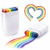 Oiomniv Regenbogen Schminkstift, 2 Stück LGBTQ Pride Face Paint Gay LGBTQ Regenbogen Makeup LGBTQ Accessoire für Pride Party Paraden