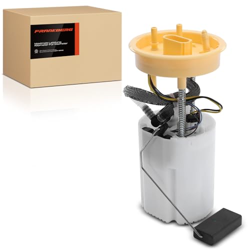 Frankberg Kraftstoffpumpe Benzinpumpe Kraftstoff-Fördereinheit Modul Satz ohne Drucksensor 5-Polig Kompatibel mit Polo 6C1 6R1 Fabia II 542 Replace# 6R0919050AB