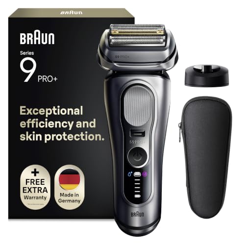 Braun Rasierer Herren Elektrisch Series 9 PRO+, 9617si, Silber – Ansicht 1