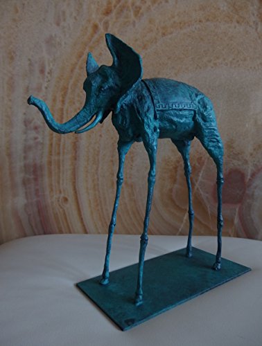 Ka Design Fine Pure Bronze Surrealism Sculpture, Elephant, Salvador Dali #TOP7