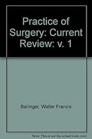 Practice of Surgery : Current Review 0801604354 Book Cover