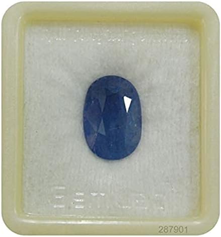 8.25 Ratti Blue Sapphire (NEELAM/NILAM Stone) Original Certified Natural Gemstone
