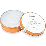 Prounol Grasa de silicona 100% pura, grasa dieléctrica de uso general, grasa de caucho HT impermeable
