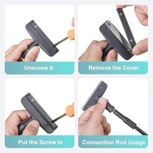 Image of Carefree Fish Aquarium Scraper Blades 10Pcs for 4IN1 6IN1 7IN1 9IN1 Cleaning Tools Long Handle Algae Cleaner