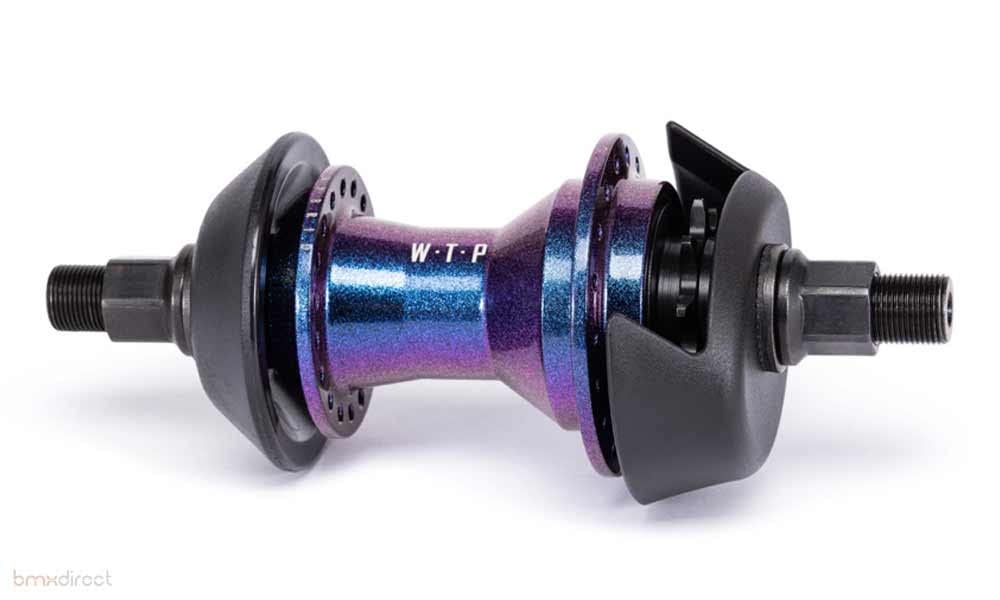 We The People Hybrid Hub Rear, Left Side Drive, 36H, 110mm, Freecoaster, Purple