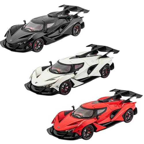 Image of 1:24 Apollo IE Intensa Emozione Die-Cast Model Car - Premium Alloy Hypercar with Pull-Back Action, Openable Doors & Detailed Interior [ Colour As Per Stock ]