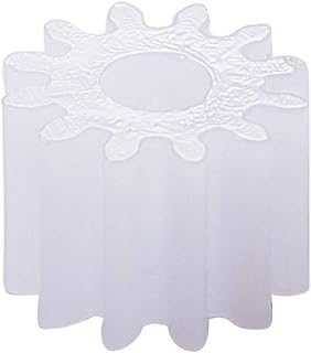 Othmro Plastic Gear 12 Teeth 0.5 Modulus 7 Dia Pulley Belt Shaft Robot Motor Worm Crown Hand DIY Car Toy Kit Hobby 122.5A Assortment Accessories 20pcs