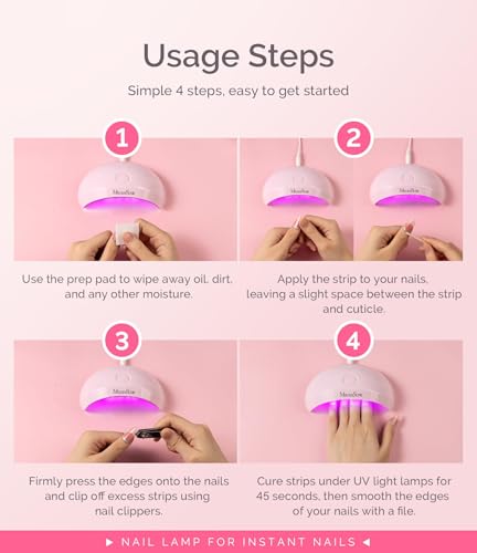 Image of MelodySusie Pocket-Sized UV /LED Nail Lamp P-Art04 for Semi-Cured Strips