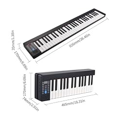Électronique clavier Piano Clavier D’orgue Électronique Numérique Pliable À 61 Touches Avec Écran LCD - Les Beatles, Paul McCartney, John Lennon, RIngo Starr, George Harrison Électronique clavier Piano Clavier D'orgue Électronique Numérique Pliable À 61 Touches Avec Écran LCD – Image 5