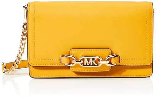 Michael Kors 32F2G7HC1L SM PHN CHN XBODY Women GOLDEN ROD Size...