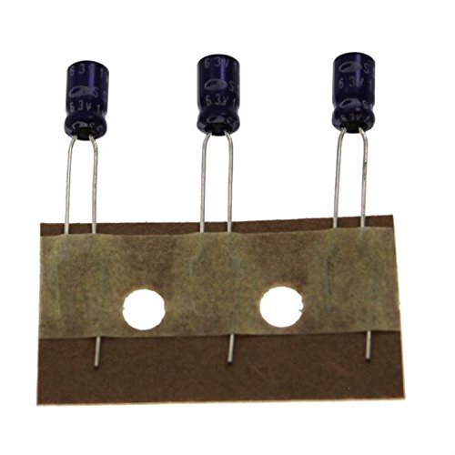 5 x CONDENSATEUR CHIMIQUE ÉLECTROLYTIQUE 1µF 1uF 400V -40+105°C