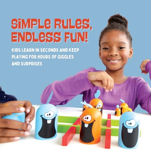 Gobblet Gobblers juego de mesa de estrategia para niños miniatura 6