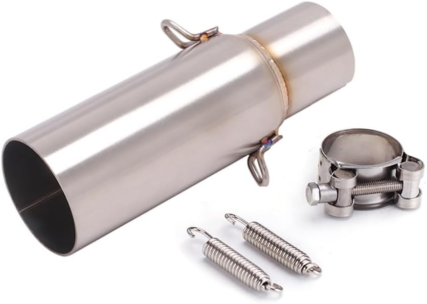 オートバイのエキゾーストパイプ 排気管オートバイミッドリンクチューブスリップオン 51 ミリメートルマフラーピアジオビバリー 125