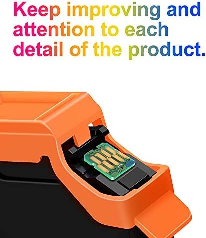 Uniwork Remanufactured 302XL Ink Cartridge Replacement for Epson 302XL Printer Ink Cartridges 302XL 302 XL T302XL T302 to use with Expression Premium XP-6000 XP6000 XP-6100 (PBK/BK/C/M/Y, 5 Pack)