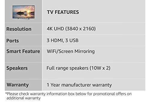 Image of Sony Bravia 108 cm (43 Inches) 4K UHD LED Smart TV KD-43X7002E (Black) (2017 model)