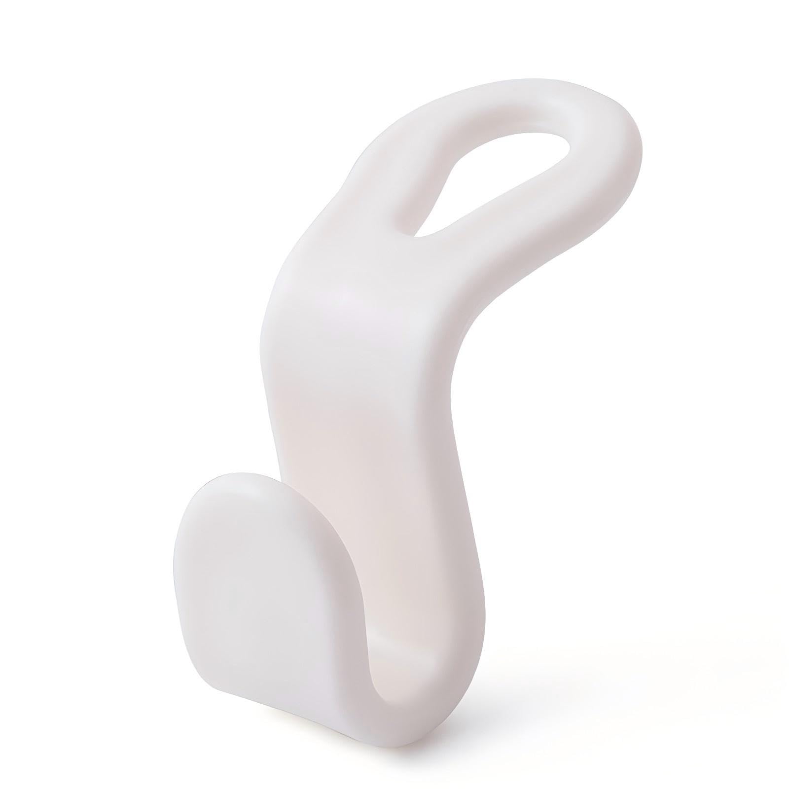 Hanger Connector Hooks 20 Pack, Thickened Wardrobe Space Saver Hooks, White