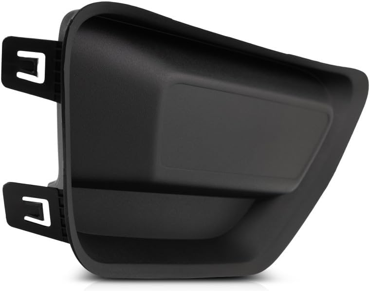 KarParts360 For Chevy Colorado 2015 16 17 18 19 2020 Fog Light Cover Passenger Side | Black | PP Plastic | Replacement For GM1039183 | 191275123669, 22925745