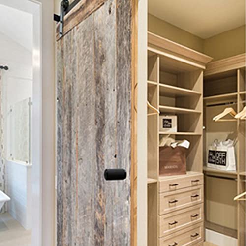 Poignée de porte en verre haut de gamme pour douche et cadre de porte intérieure noire - 6