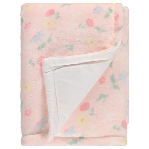 Image of 2-Ply Infant Blanket - Soft Fleece with Polyfill for Extra Fluffiness - Cozy and Warm Baby Blanket for Boys and Girls, 30x40 Inches - Dinosaur, Butterfly, Alphabet, Elephant, Bear Prints