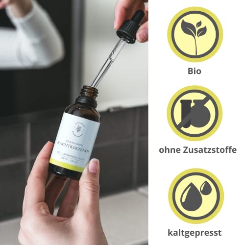 Foto von Kräuterland Bio Nachtkerzenöl 100ml kaltgepresstes naturreines Hautöl