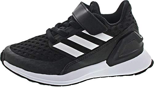 Adidas EF9258 Unisex - Bambini Scarpe da Corsa per Bambini Unisex, Nero (Core Black/Ftwr White/Ftwr White), 31.5 EU
