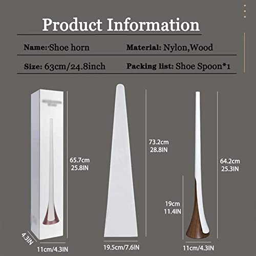 Lfdzsw Shoe Lifter Shoehorn Japanese Long Handle Standing Shoe Horn Convenient Shoe Helper With Base Durable Portable Shoe Spoons Easy To Hang For Elderly Women (Color : B) #TOP5