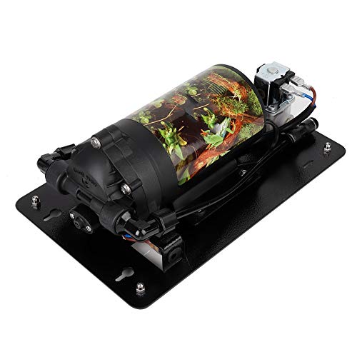 爬虫類ミストポンプ ミニ 低ノイズ 低消費電力 安定性能 長時間使用 爬虫類 両生類 熱帯雨林ビバリウムミストシステム 水族館加湿器ポンプキット アクアリウムミストポンプ