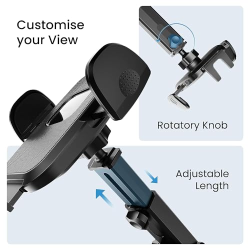 Car Phone Holder Mount, Phone Mount for Google Pixel 10/Pixel 10 Pro/Pixel 10 Pro XL Car Dashboard Windshield Air Vent 3 in 1, [360°Suction Cup] Phone Holders - Image 4