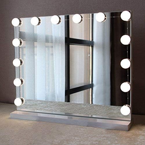 BWL Linkable Makeup Mirror Light Bulb, Hollywood Style LED Vanity Mirror Lights Kit with 10 Dimmable Bulbs for Dressing, Cosmetic, Bathroom, Mirror Not Included