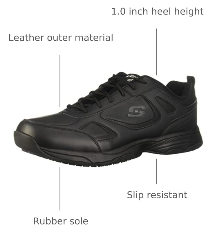 Image of Skechers Men's Work Dighton Athletic Slip Resistant Food Service Shoe