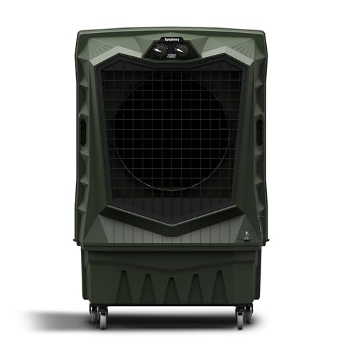 Image of Symphony Air Force 60 Desert Air Cooler | 60L Water Tank Capacity | 150W | Powerful Jet Fan | Weather-Resistant Body | Large Honeycomb Cooling Pad | Easy Fill | Heavy-Duty Wheels | 1 Year Warranty