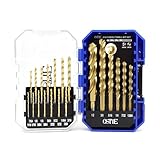 Cobalt Drill Bit Set 20 Piece(1/16'-1/2'), M35 Metal...