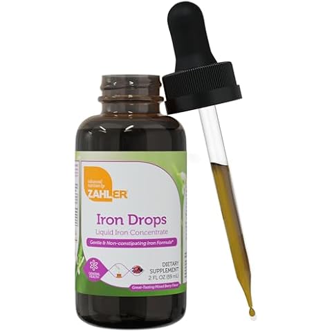 Zahler Iron Drops Liquid Supplement Cover
