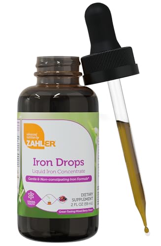 Zahler S Iron Drops, Liquid Iron Concentrate cover