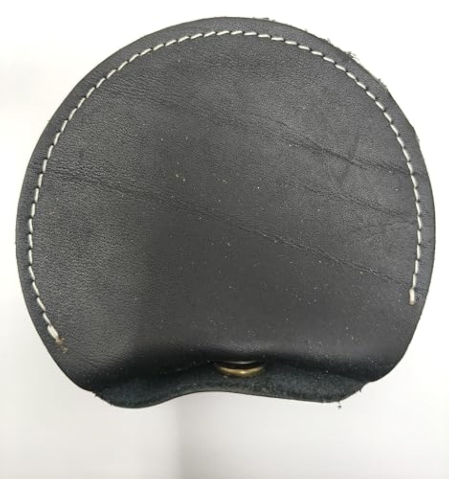 Vintage Handcrafted Leather Coin Pouch, Compact Wallet