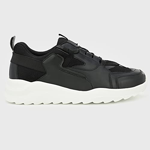 Image of Cruiser Mens Trainers Fashion Chunky Shoes| Lightweight Comfy Breathable Gym Sneakers | Walk Tall in Comfort - Block Heels for Day to Night |Comfortable Sports Footwear Casual (Dexter)