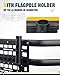 Trumgeta Truck Bed Extender for 2015-2022 Chevy Chevrolet Colorado & GMC Canyon, Tailgate Mount Cargo Extension with MOLLE Panel and Flag Pole Mount, Fold-in/Fold-Out Pickup Storage