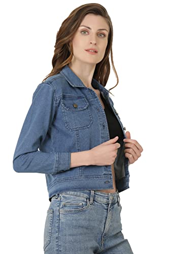 Image of Women's Denim Blue Jacket