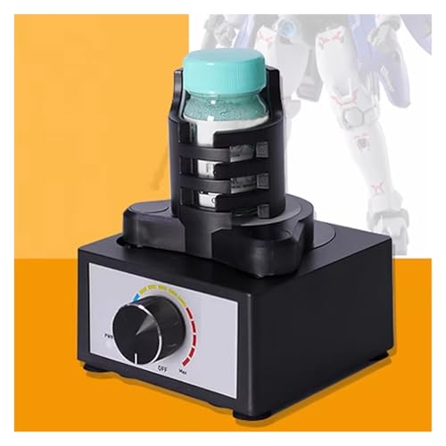 Mescolatore a Vortice Elettrico per Vernice, Miscelatore da Banco Mini con velocità Regolabile per Modellismo e Hobby Fai-da-Te