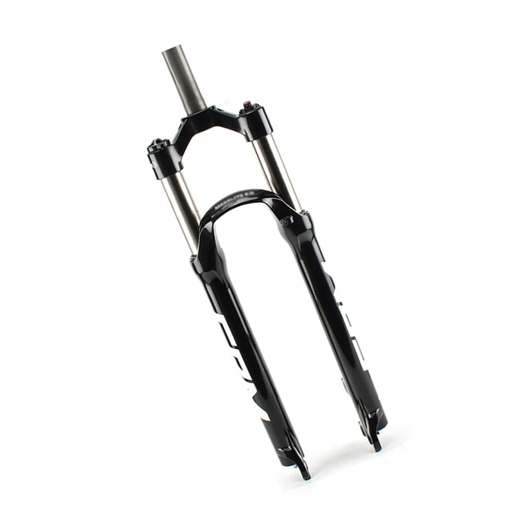 MTB Fahrrad Federgabel 26 27,5 29 Zoll Fahrrad Feder Gabel XC Fahrradgabel Gabeln 100mm Federweg Scheibenbremse QR 9MM 1-1/8 ” Straight Tube Fahrrad Zubehör
