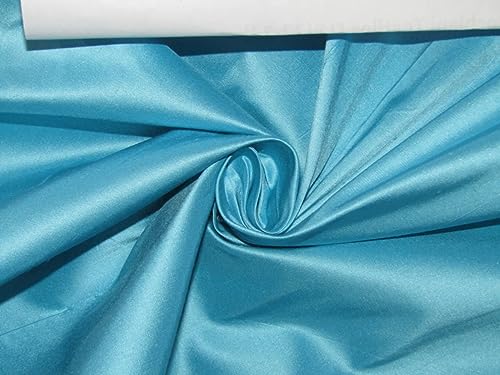 Soie Dupioni pure bleu DUP377 tissu pour confectionner un tailleur structuré chic