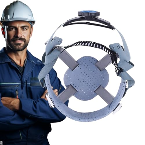 Suspensión para Casco: reemplazo del Revestimiento de protección multipunto, Suministros para Casco de Seguridad | Inserto de casc Protector Ajustable | Soporte de absorción de Impactos para Proyecto
