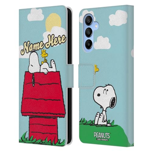 Coque personnalisé Snoopy Samsung Galaxy A16 5G étui cuir portefeuille protection Peanuts