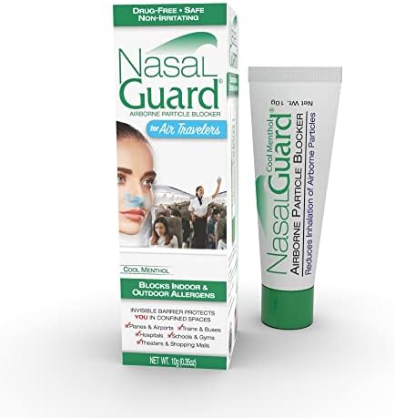 NasalGuard for Air Travelers (Cool Menthol, 10 Gram)
