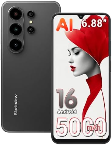 Blackview Wave 10C Android 16 Smartphone Baratos, 16GB+32GB/1TB T...