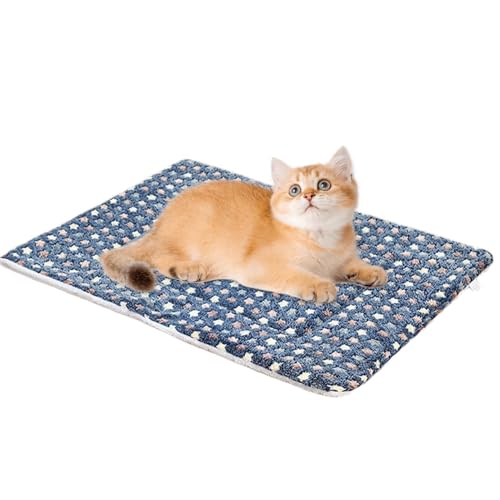 Cama cálida para gatos de interior con alfombra térmica autocalentable 2