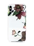 Ted Baker Fashion Anti Shock Case for iPhone Xs Max, Protective Cover iPhone Xs Max for Professional Women/Girls - Arboretum